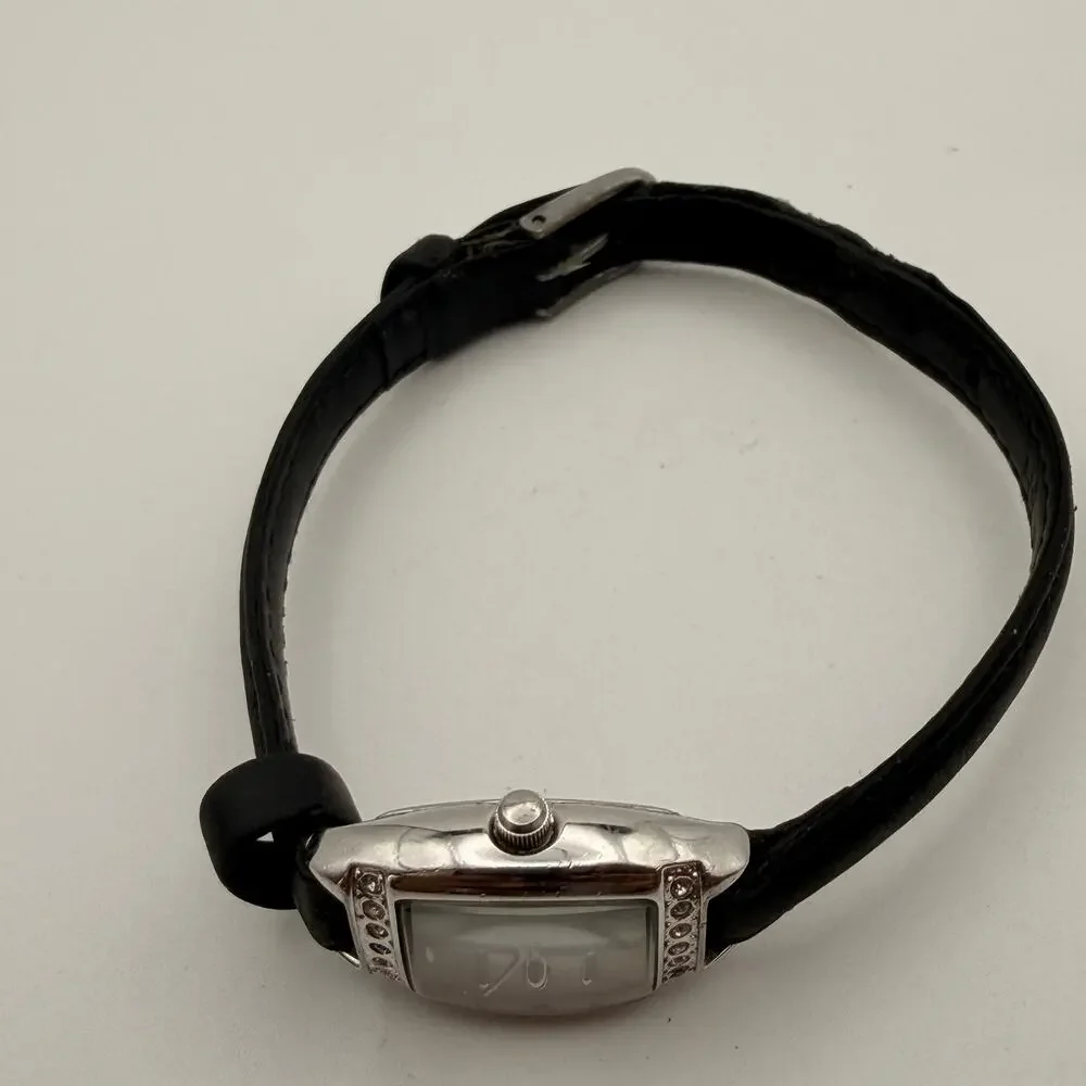 Elegant Vintage Caravelle by Bulova Quartz Dress Watch Working New Battery